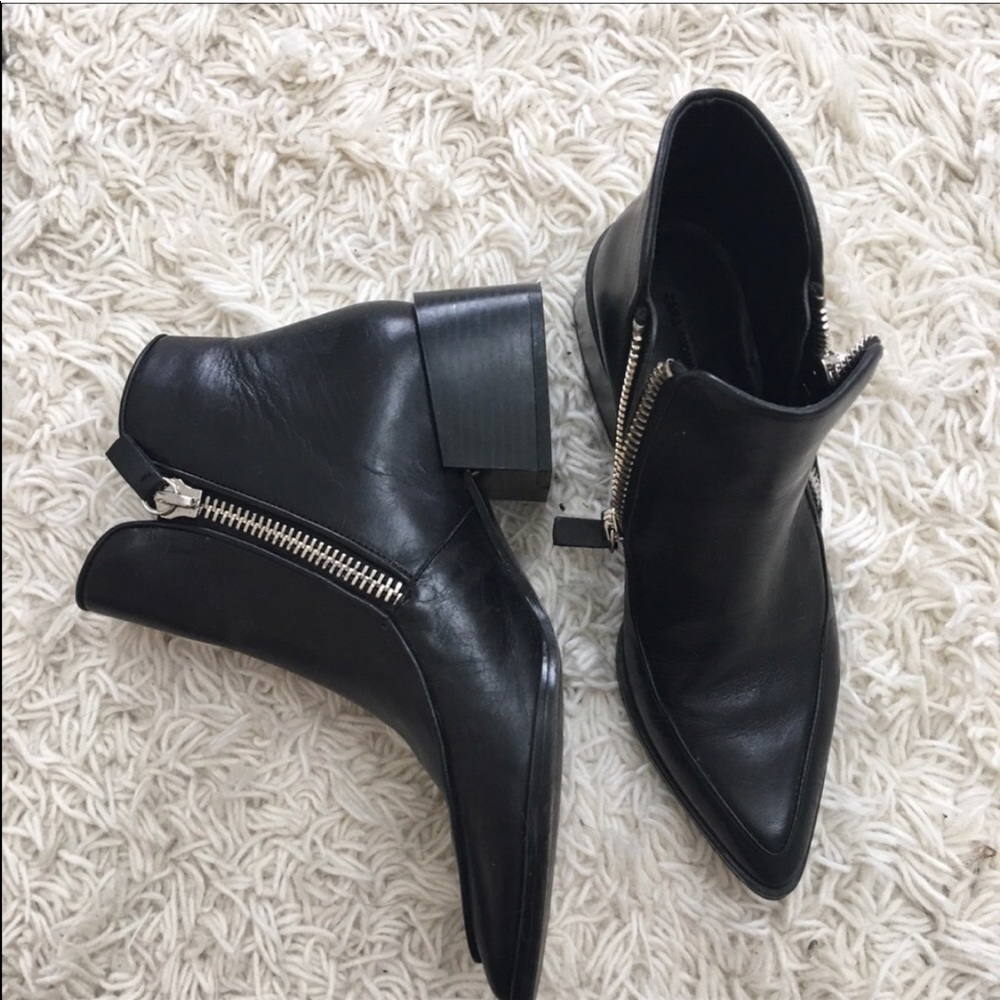 Double Zip Zara Ankle Booties